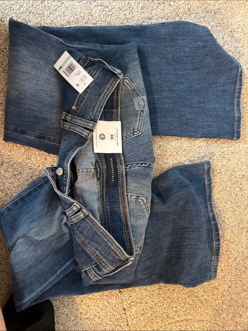 Aeropostale Women's Medium Blue Bootcut Jeans